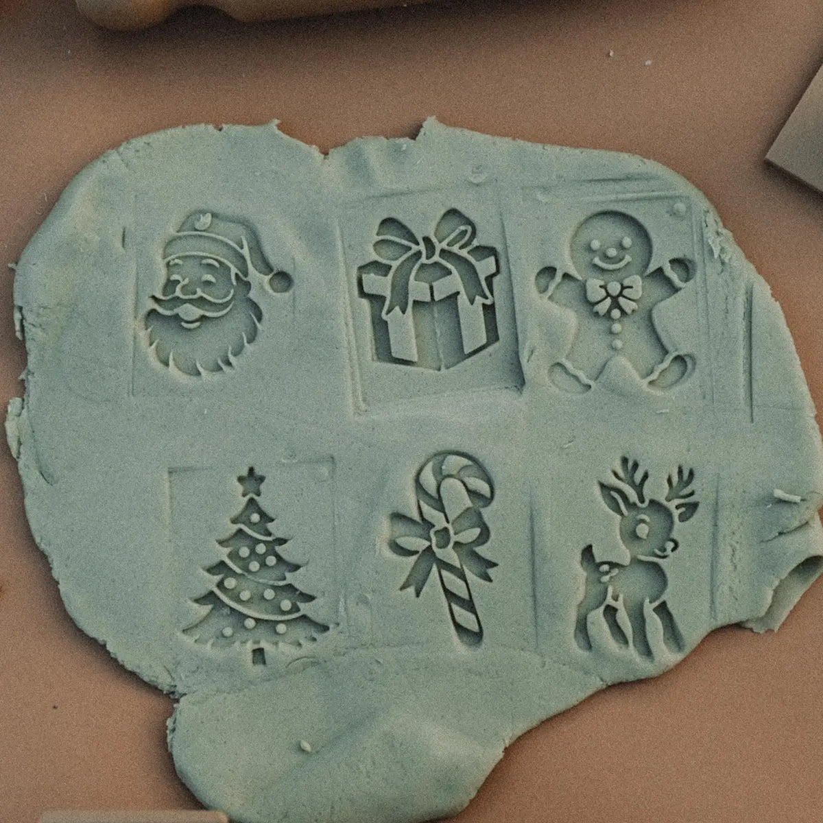Christmas Eco Stamp Set - Playdough Tool