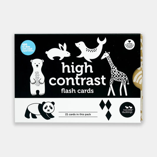 High Contrast Flash Cards