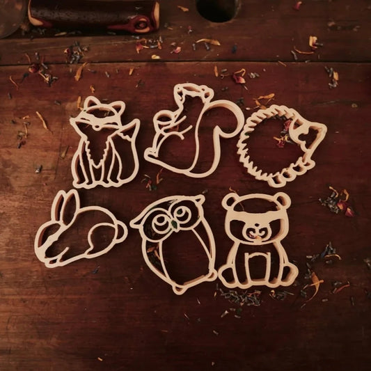 Woodland Animals Eco Cutter Set