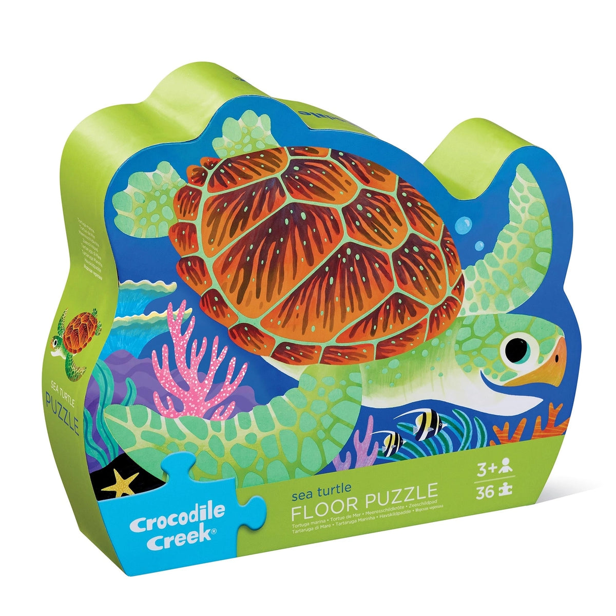 Classic Floor Puzzle 36 Pc - Sea Turtle