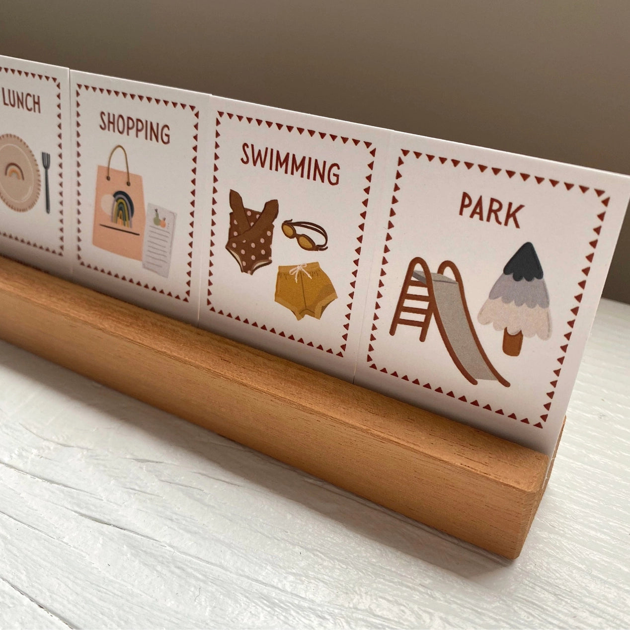Daily Routine Cards & Display Stand – The Strong Communities Store