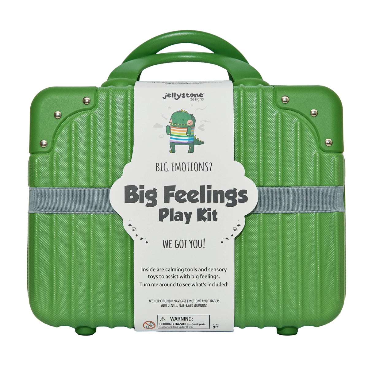Big Feelings Play Kit - Dino with Suitcase
