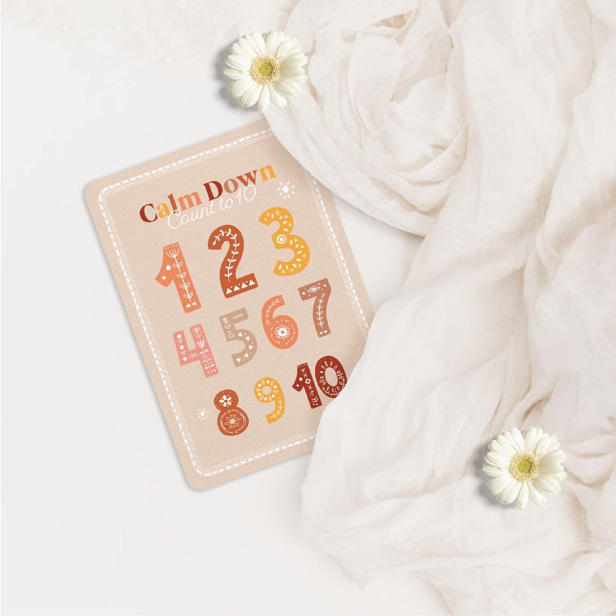 Calm Down Cards for Kids