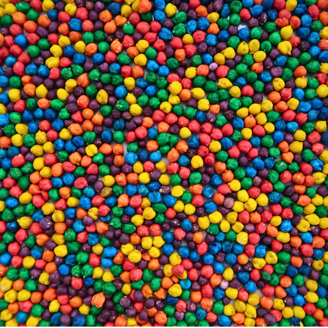 Coloured Chickpeas