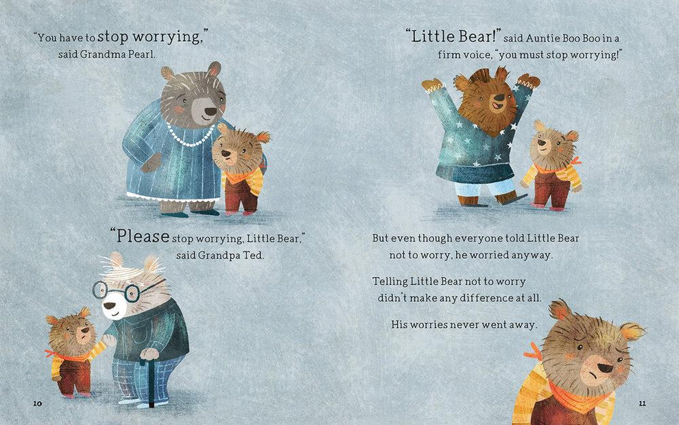 How Big Are Your Worries Little Bear? - Children's Book
