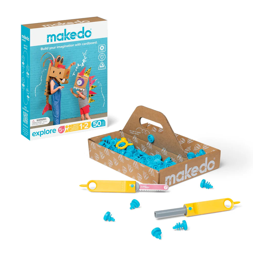 Makedo Explore Kit | Cardboard Construction