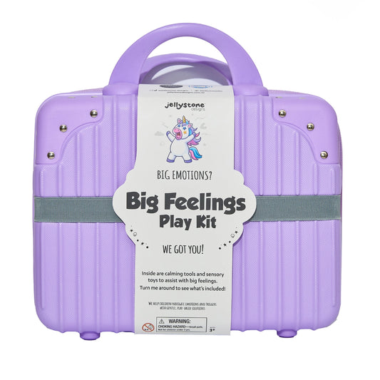 Big Feelings Play Kit - Unicorn with Suitcase