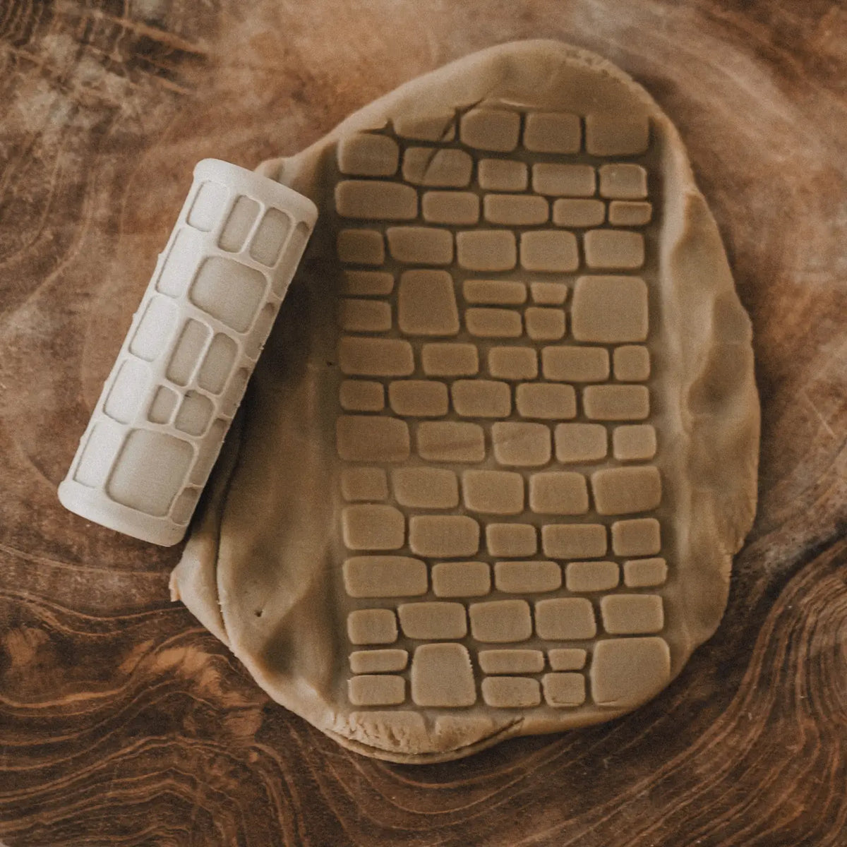 Cobblestone Path Roller - Eco Pattern Playdough Roller