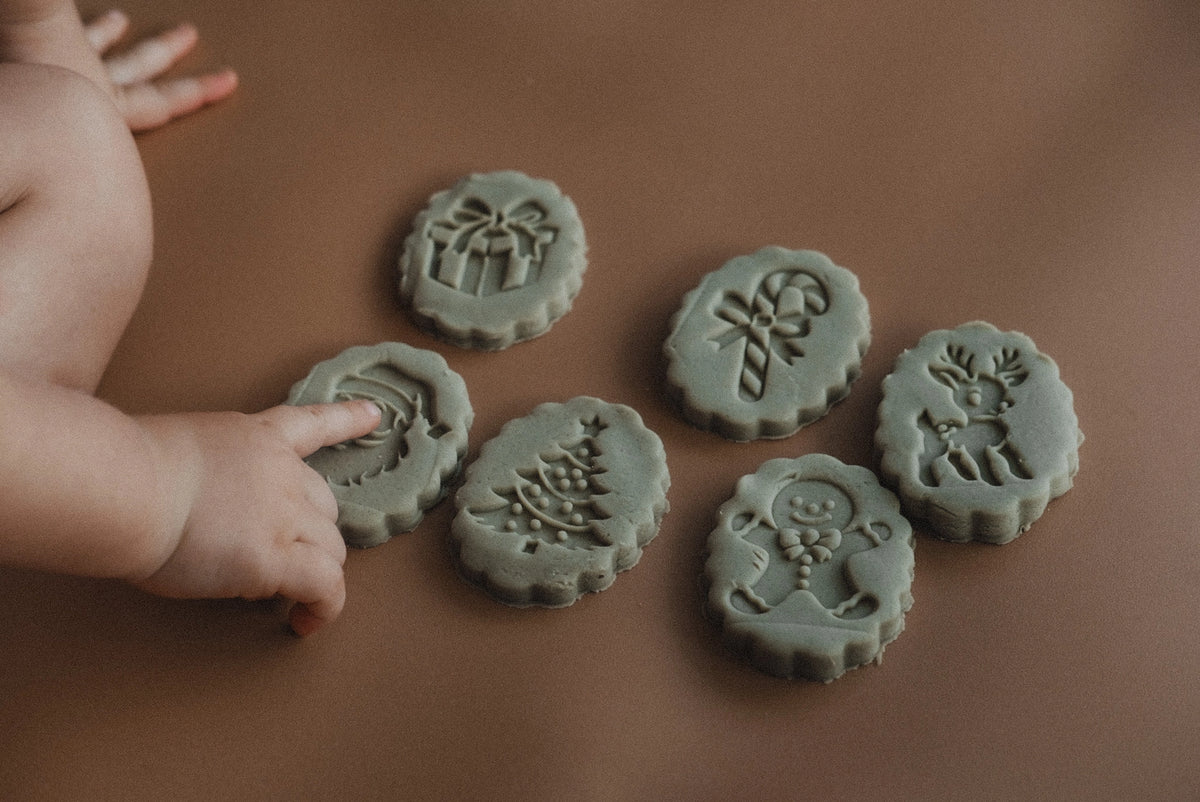Christmas Eco Stamp Set - Playdough Tool