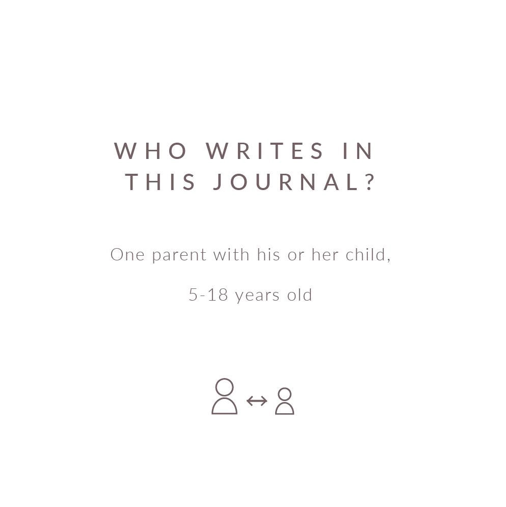 Parent-Child Connection Journal - Blush Pink
