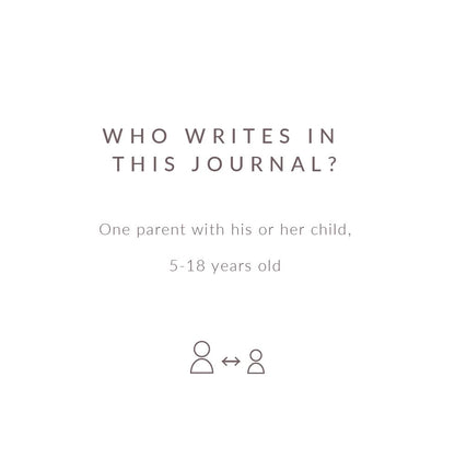 Parent-Child Connection Journal - Blush Pink
